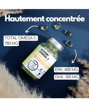 OMEGA 3 EPAX Pure Oil from Wild Fish - EPA DHA Highly Concentrated - Heart Brain and Vision Health - 60 Capsules - Odorless - Low Totox Index 3 - France - Buy Online on GoSupps.com