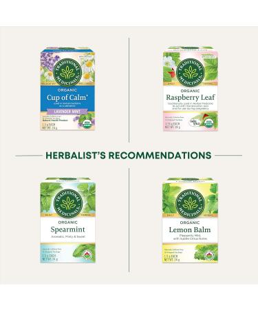 Traditional Medicinals - Organic Stress Soother Herbal Tea (Pack of 1) - Ease Stress Tension and Irritability - 16 Tea Bags Total Stress Soother 16 Count (Pack of 1) - Buy Online on GoSupps.com
