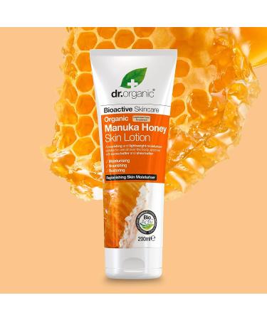 Dr. Organic Manuka Honey Skin Lotion 200ml - Natural & Organic - Buy Online on GoSupps.com