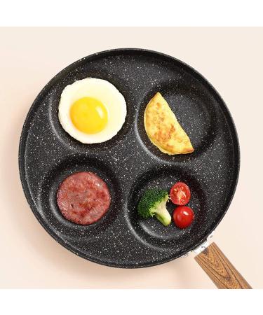 DameCo Frying Pot Non Stick Cooking Pan Breakfast Maker with Wood Handle Kitchen Utensils Interesting - Buy Online on GoSupps.com
