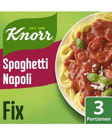 Buy Knorr Fix Spaghetti Napoli - 39g Pack | Flavor Enhancer Free Pasta Seasoning | International Shipping Available - Buy Online on GoSupps.com