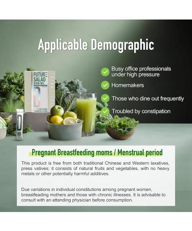 FUTURE SALAD High-Fiber Drink Mix 5 Salads in One Moringa & Superfood Blend Vegan Nutrient-Rich 2 Packets 1 Ounce (Pack of 1) - Buy Online on GoSupps.com