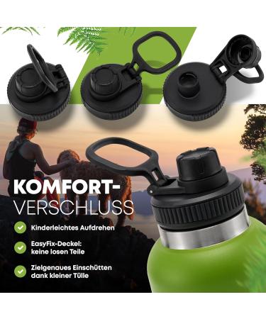 PET & Partner Stainless Steel Drinking Bottle with 2 Dog Bowls Perfect for On-the-Go Pet Hydration | International Shipping Available - Buy Online on GoSupps.com