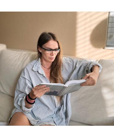 Vi Shift Flex Vision Glasses - Adjustable Focus Reading Glasses for Men & Women | Clear View Pro & Deefocus Technology - Buy Online on GoSupps.com