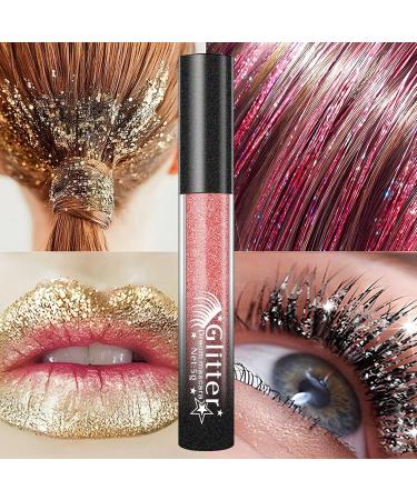 Mascara scintillant 1 5 ml Cils color s multicolores et imperm ables mascara volumateur et scintillant de couleur allong e et scintillante pour les f tes de mariage. (B One Size) - Buy Online on GoSupps.com