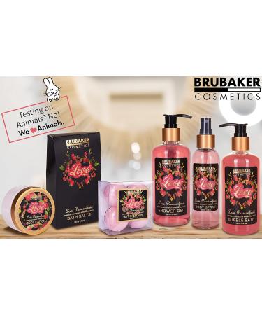 BRUBAKER Cosmetics Beauty Set Love - 12 pcs Passion Fruit Bath & Shower Set Gift in Decorative Tub - International Shipping Available - Buy Online on GoSupps.com