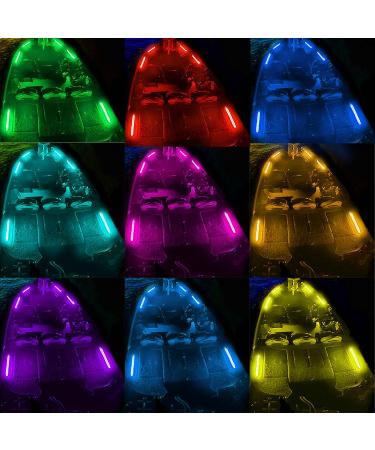 NBWDY 8pcs LED Boat Lights with APP & Remote Control - Waterproof 12V RGB Interior Strip Lighting for Boat Deck & Marine Safety - Buy Online on GoSupps.com