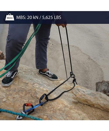 Fusion Climb Nuro Military Tactical Edition Aluminum Pulley Black 20KN - Buy Online on GoSupps.com