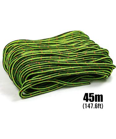 Perantlb 16 Strand Arborist Climbing Rope - UV & Weather Resistant - 1/2 x 150' - Black/Green - Buy Online on GoSupps.com