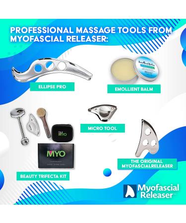 Myofascial Releaser Professional Cupping Therapy Set - 18 Multi-Sized Vacuum Cups with Hand Pumps and Cupping Book - Ideal for Massage Therapists - Buy Online on GoSupps.com