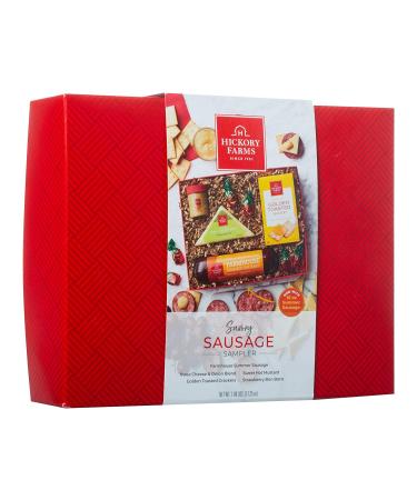 Hickory Farms Savory Sausage and Cheese Sampler Gift Set - 1.07 lbs - Buy Online on GoSupps.com