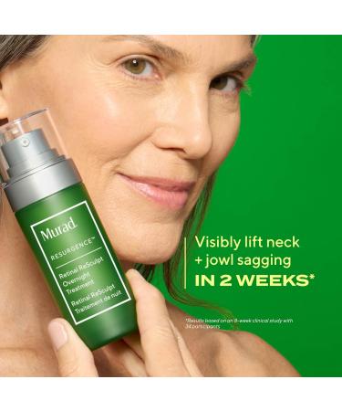 Murad Retinal ReSculpt Overnight Treatment - Advanced Face and Neck Serum with Encapsulated Retinal Kangaroo Paw Olive & Oat Smooths Deep Wrinkles and Crepey Skin & Lifts Sagging Skin 1 Fl Oz (Pack of 1) - Buy Online on GoSupps.com