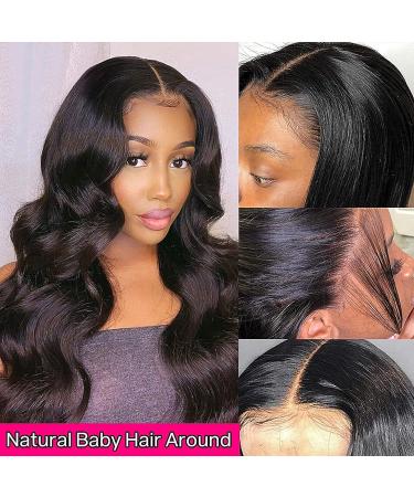 Geeta 13x4 Brazilian Body Wave Lace Front Wig 18 Inch - 180% Density Virgin Human Hair Wig for Black Women - Buy Online on GoSupps.com