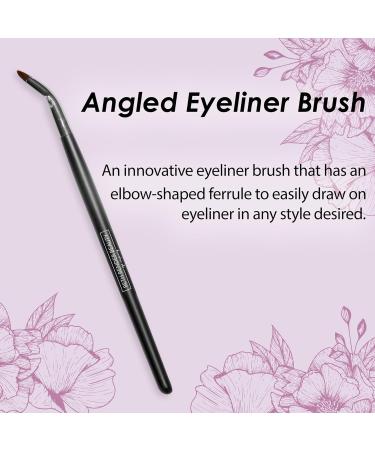 Beth Bender Beauty Angled Eyeliner Brush - Precision Application for Flawless Eyeliner | Soft Bristles | International Shipping - Buy Online on GoSupps.com