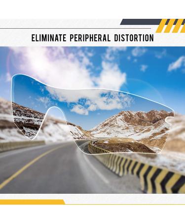 SEEABLE Premium Silver Mirror Replacement Lenses for Oakley Jaw-Breaker OO9290 Sunglasses - Buy Online on GoSupps.com