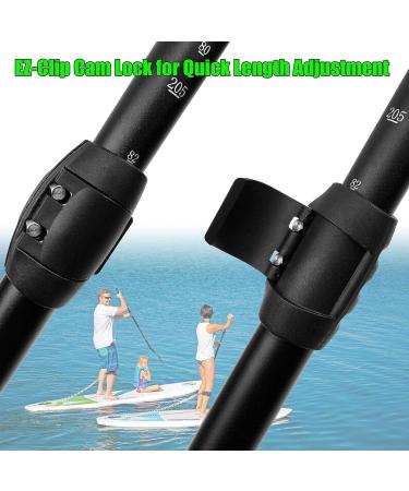 Seamax SUP Paddle | Adjustable Length 68-82 inches | Floatable & Portable | For Kids & Adults - Buy Online on GoSupps.com