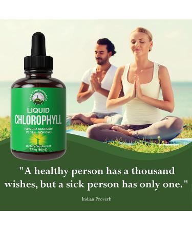 Chlorophyll Liquid Drops - Vegan, Non-GMO, Gluten-Free Supplement for Energy, Skin Care, and Immune Support - Natural Deodorant - USA Sourced - Buy Online on GoSupps.com