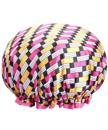 4pcs High Stretch Lined Shower Caps for Long & Short Hair - XL Size - Buy Online on GoSupps.com