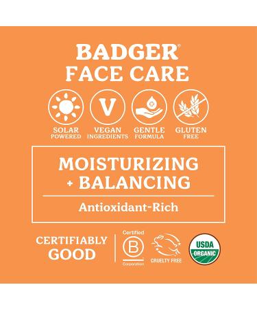 Badger Organic Face Oil - Seabuckthorn for NormalDry Skin | 1 fl oz - Buy Online on GoSupps.com
