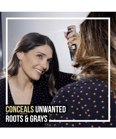 TRESemm Root Touch-Up Light Brown Hair Temporary Hair Color Ammonia-free Peroxide-free Root Cover Up Spray 2.5 oz (Pack of 2) Light Brown 2.5 Ounce (Pack of 2) - Buy Online on GoSupps.com