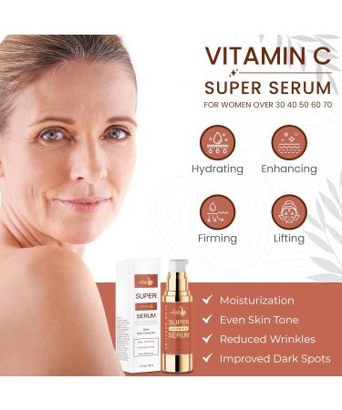 Rapid Dark Spot Remover for Face & Body Glow Boosting Serum | Vitamin C and Hyaluronic Acid | Age & Sun Spot Corrector Brown Spot Remover | Anti-Aging | Super Hydrating | Firming & Lifting - Buy Online on GoSupps.com