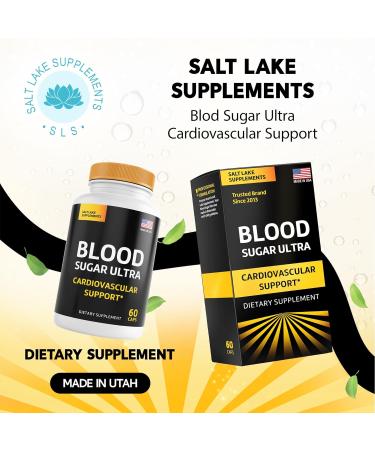 SLS Blood Sugar Ultra - Natural Support for Immune & Heart Health | Salt Lake Supplements - Buy Online on GoSupps.com