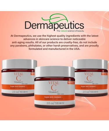 Advanced Vitamin C Face Moisturizer Cream - Anti-Oxidant Hydrating Lotion for Wrinkles Fine Lines & Dark Spots | 2 Fl Oz - International Shipping Available - Buy Online on GoSupps.com