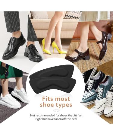 Inmaker Heel Cushions - Thickening Heel Pillows for Men Women & Children | 12-Piece Black Heel Support for All Shoe Types - Buy Online on GoSupps.com