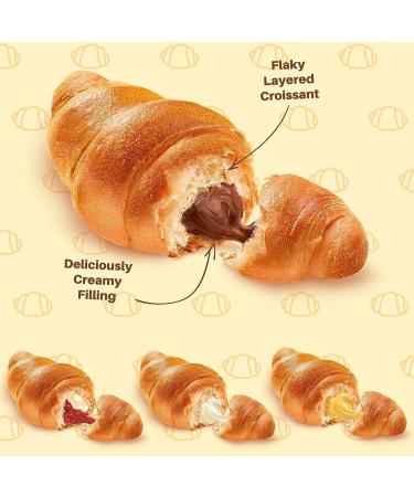 7Days Croissant Breakfast Pastry 80g | On the Go Snack | Creamy Chocolate Filling | Soft and Light Dough | Sweet Filled Delicious Baked Snacks (Max Croissant CACAO 8 Pack) Max Croissant CACAO 8 Pack - Buy Online on GoSupps.com