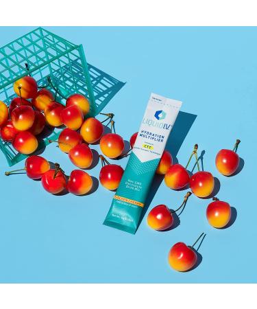 Liquid I.V. Hydration Multiplier - Golden Cherry Electrolyte Drink Mix (16 Pack) | Hydration Powder Packets | Single-Serving Stick | Non-GMO - Buy Online on GoSupps.com