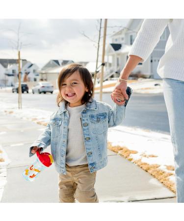 The First Years Disney/Pixar Cars Toddler Straw Cup - Spill Proof Flip Top Sippy Cup - 10 Oz, Ages 18 Months - Buy Online on GoSupps.com