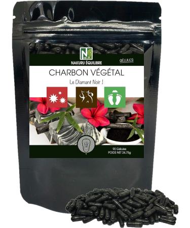 Slim" Pack NAKURU | Vegetable Charcoal 90 Capsules | Garcinia Cambogia 90 Capsules | Konjac 90 Capsules | Made in France | "Slimming by Plantes!  - Buy Online on GoSupps.com