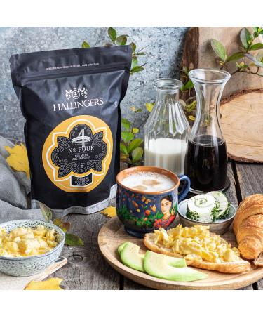 Hallingers No.Four - Gourmet Brazilian Coffee (500g) | Perfect Mother's Day & Father's Day Gifts | New Home & New Year's Eve Recovery - Buy Online on GoSupps.com