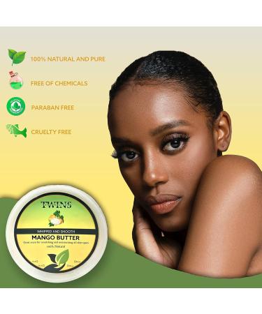 Whipped Mango Butter 8oz - All Natural Body Moisturizer for Dry Skin | Ideal for Body Butter Cream & Lotions - Buy Online on GoSupps.com