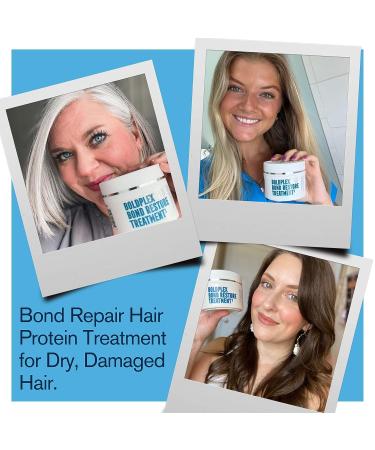 BoldPlex 3 Bond Restore Treatment Bundle: Purple Hair Mask & Volumizing Spray for Blonde, Platinum, Silver, Gray, Ash & Brassy Hair - Eliminate Yellow Tones & Nourish Damaged Hair - Buy Online on GoSupps.com
