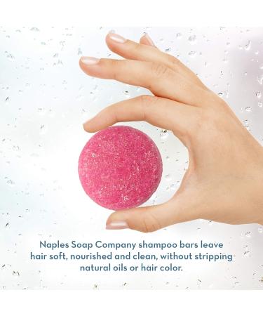 Solid Shampoo Bar - Handmade, pH Balanced, Eco-Friendly | Naples Soap Company | Sunkissed Scent | Paraben, Alcohol, Phthalate-Free | Hydrating Haircare for All Hair Types | Lasts 50-75 Uses - Buy Online on GoSupps.com