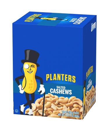 Planters Cashew Super Tube Nuts - 2oz Bag (Pack of 15) - Buy Online on GoSupps.com
