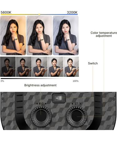 LED Streaming Key Light Desktop - K7: Professional Studio Lighting for Home Office, Live Broadcast, Game Video, Makeup & Photographs - Buy Online on GoSupps.com
