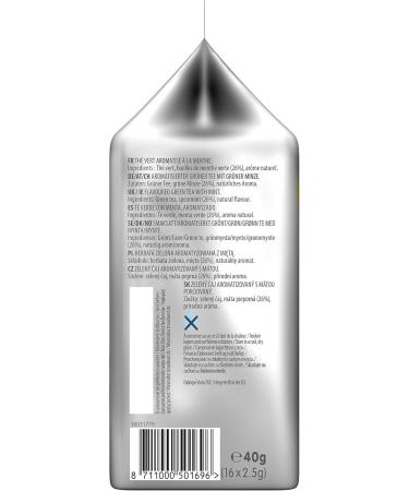 Tea Time - Green Tea and Mint - 16 Dossettes 40g - Buy Online on GoSupps.com