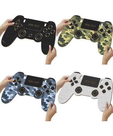 Personalized Wooden Gaming Controller Lamp - Unique Gift for Men | Gaming Room Decor & Customizable Light - Buy Online on GoSupps.com