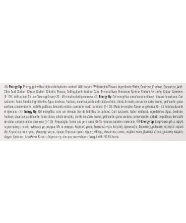 VICTORY ENDURANCE Energy Up Gel Food Supplement Watermelon 960 g - Buy Online on GoSupps.com