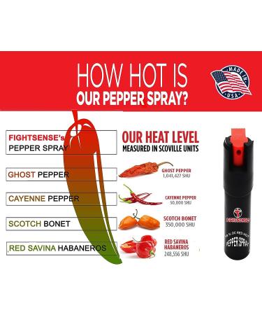 Wholesale Lot Pepper Spray Maximum Strength 1/2 oz Compact Size Police Grade Formula Best Self Defense Tool for Women with Leather Case Pink/PinkBling (2 PC) - Buy Online on GoSupps.com