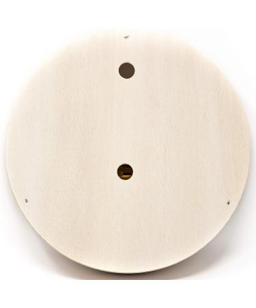 Fischer 196TH-03 Sauna Thermohygrometer - 150mm Hair Hygrometer & Bimetal Thermometer - Premium Pine Wood - Made in Germany - International Shipping Available - Buy Online on GoSupps.com