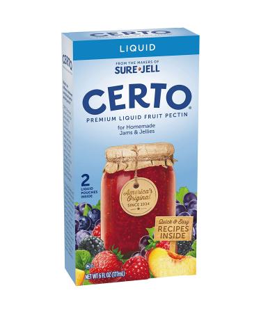 Certo Premium Liquid Fruit Pectin - 4 Pack, 8 Total 3 fl oz Pouches - Buy Online on GoSupps.com