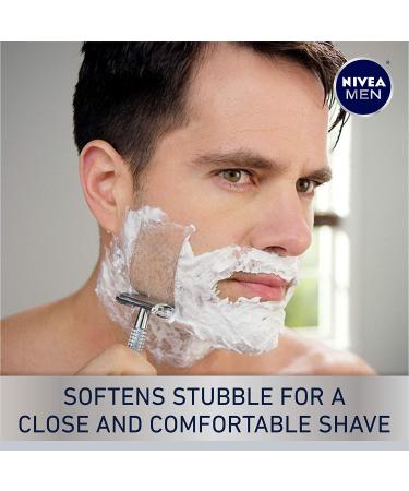 NIVEA MEN Sensitive Shave Foam 6 Pack - Soothing Chamomile & Witch Hazel Extracts - Buy Online on GoSupps.com