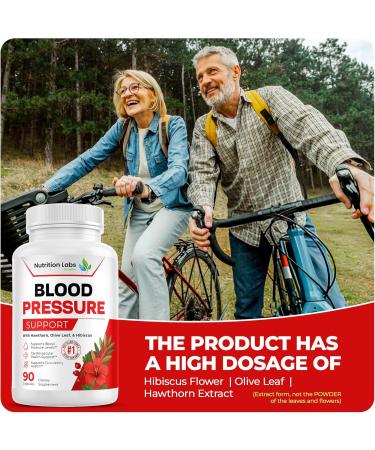 Blood Pressure Support & Heart Health Cardiovascular Supplement W/ Hawthorn Hibiscus. Nitric Oxide Support for Normal Blood Pressure Support W/ Vitamin B12 & Folic Acid. Garlic Supplements. 90 CT - Buy Online on GoSupps.com