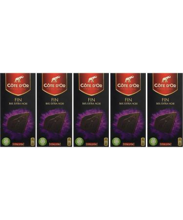 C te d'Or Chocolate 86% Raw Black Tablet 100g - Pack of 5 - Buy Online on GoSupps.com