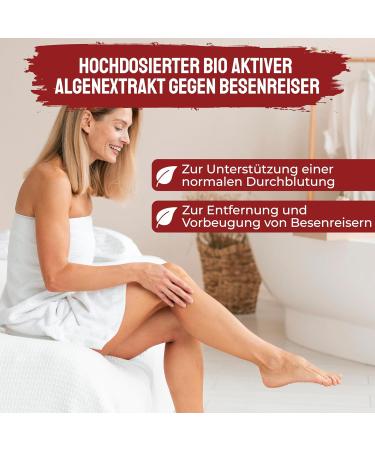 Active Algae Ointment for Spider Veins - 200ml | Arnica & Vitamin C | Made in Austria - Buy Online on GoSupps.com