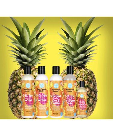 Curls Poppin Pineapple Collection: So So Clean Vitamin C Curl Wash 8 oz | Moisturizing & Energizing - Buy Online on GoSupps.com