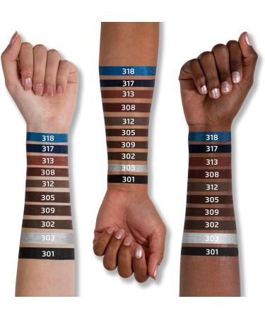 IMPALA | Brooklin Waterproof Eyeliner Brooklin Eyeliner Color 301 Waterproof Pencil Black 301 Black | Waterproof Eyeliner | Eyeliner for eyes with a creamy and soft texture | Long-lasting - Buy Online on GoSupps.com